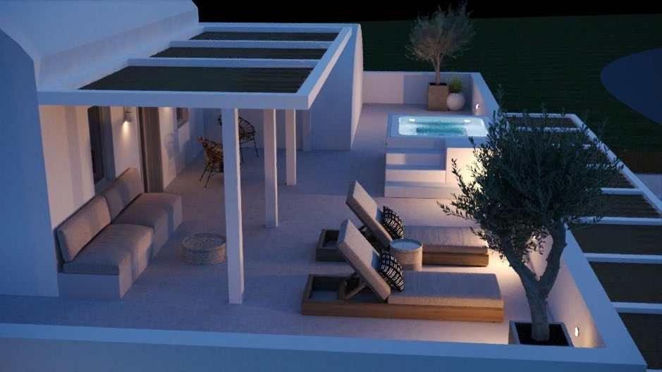 Lejardin Suites Santorini Pýrgos Buitenkant foto